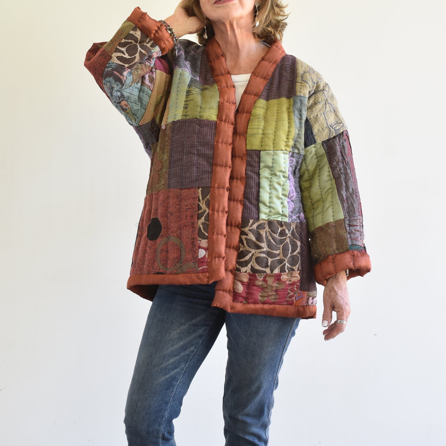 Chaquetón Patchwork