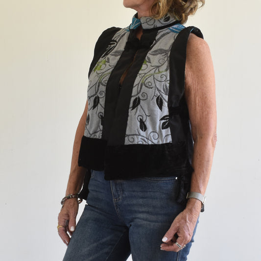 Sin Mangas terciopelo